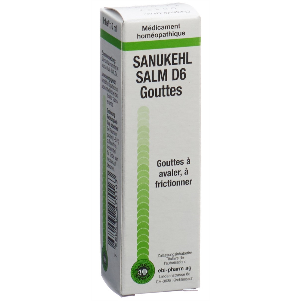 SANUKEHL Salm gouttes 6 D fl 10 ml