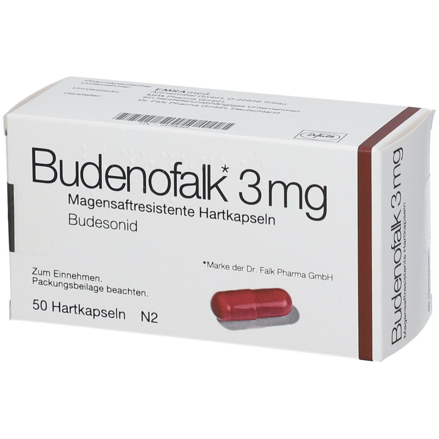 Budenofalk 3 mg, Kapseln