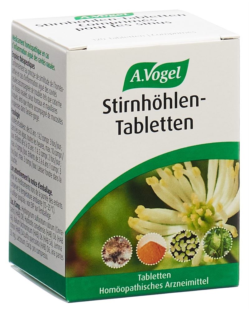 A.Vogel Comprimés pour les sinus, cpr 120 pce