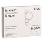 Ivracain 5mg/ml, soluzione iniettabile