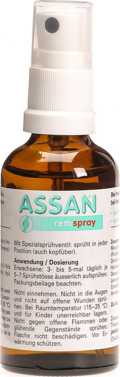 Assan rem, Spray