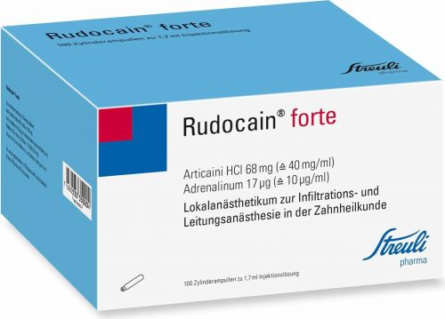 Rudocain, Injektionslösung