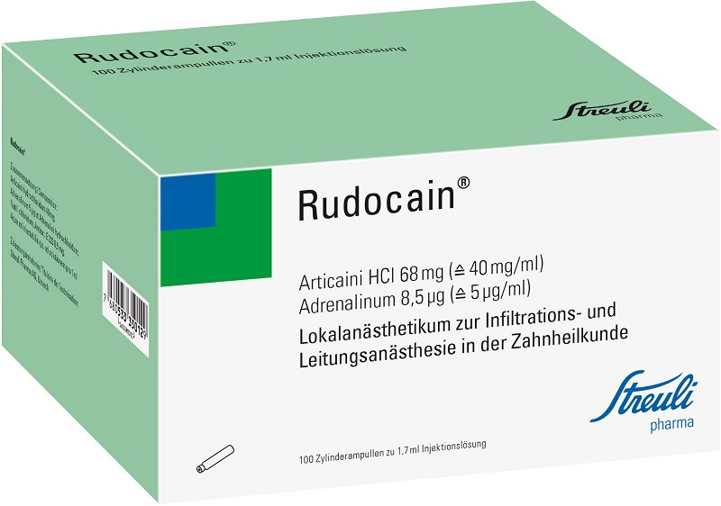 Rudocain forte, Injektionslösung