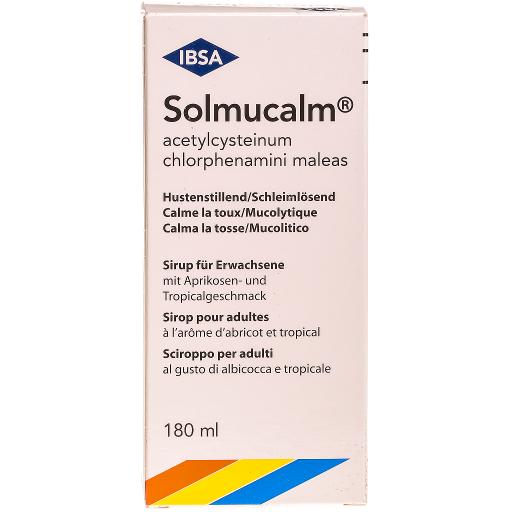 Solmucalm, sciroppo per adulti