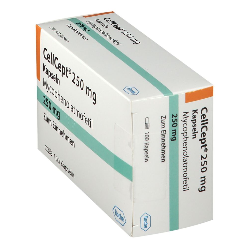 CELLCEPT gél 250 mg 3 x 100 pce