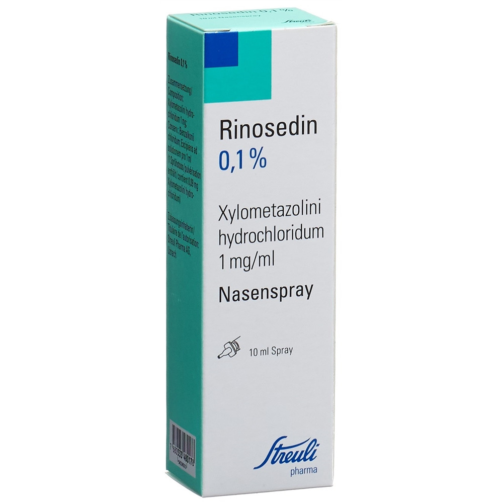 Rinosedin 0,1 %, Nasentropfen, Lösung