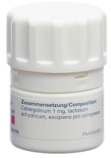 CABASER cpr 1 mg fl 20 pce