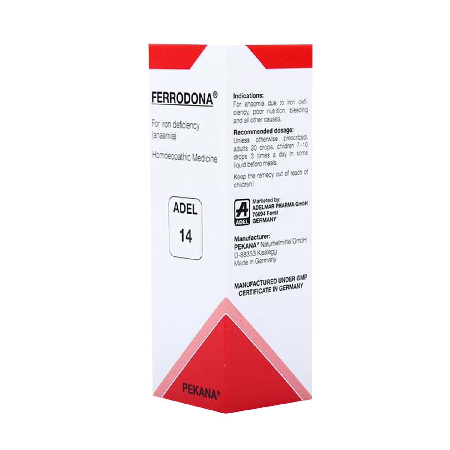 FERRODONA gouttes buvables fl 100 ml