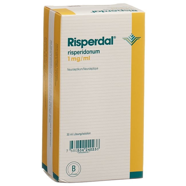 RISPERDAL sol 1 mg/ml fl 30 ml