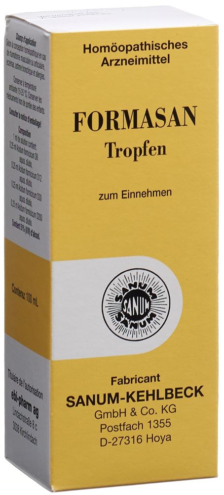 Formasan, Tropfen zum Einnehmen