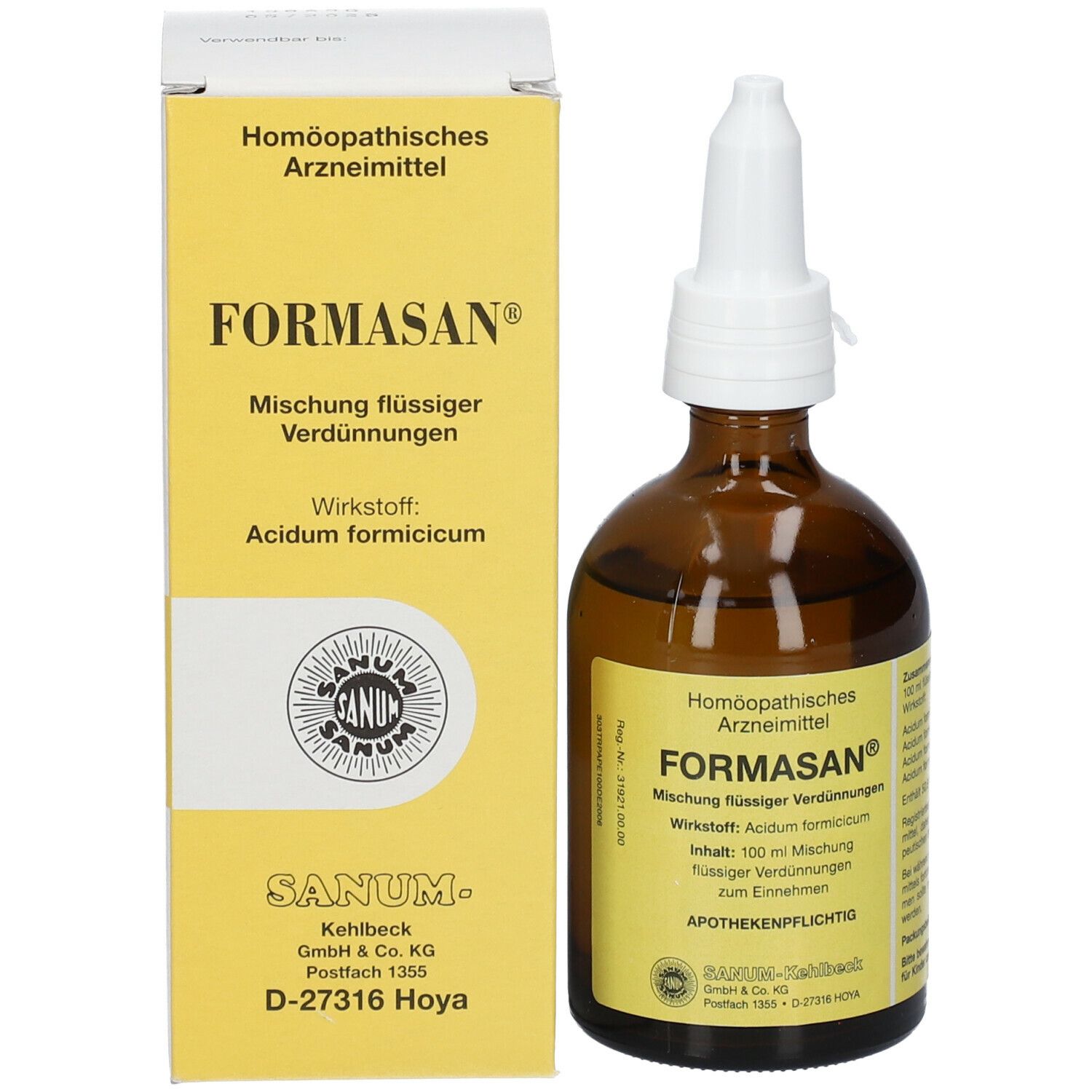 Formasan, Tropfen zum Einnehmen