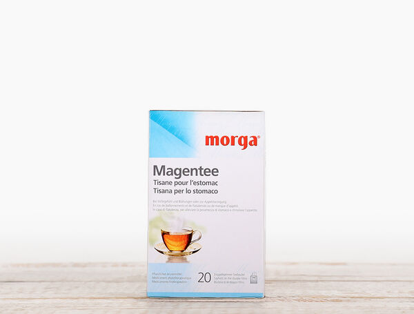 Morga Magentee, Arzneitee