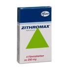 ZITHROMAX cpr pell 250 mg 4 pce