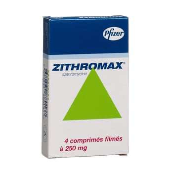 ZITHROMAX cpr pell 250 mg 4 pce