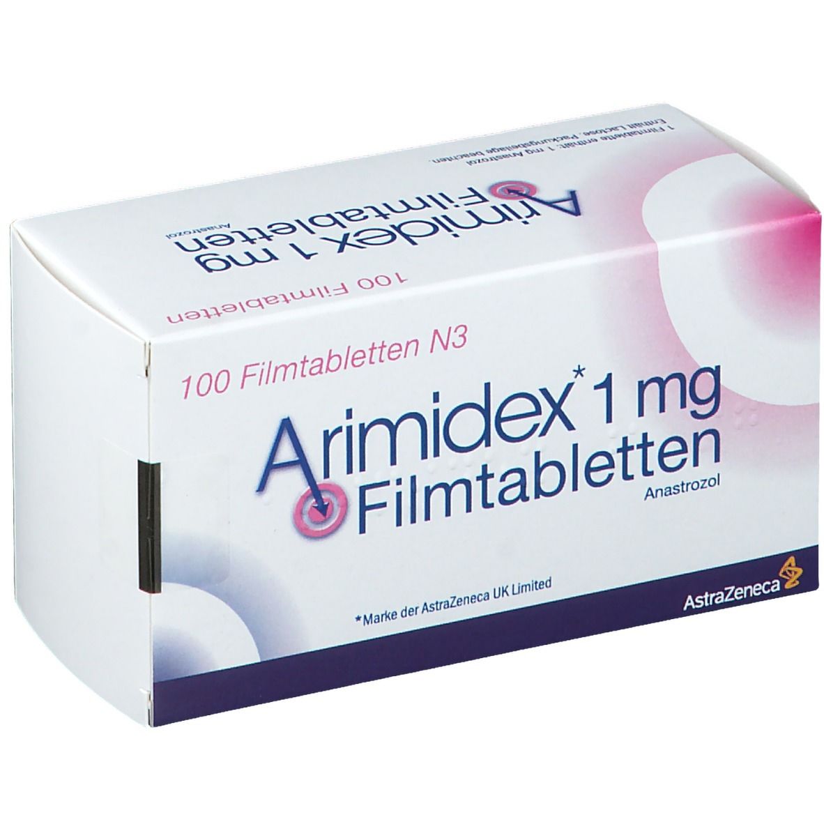 Arimidex, Filmtabletten