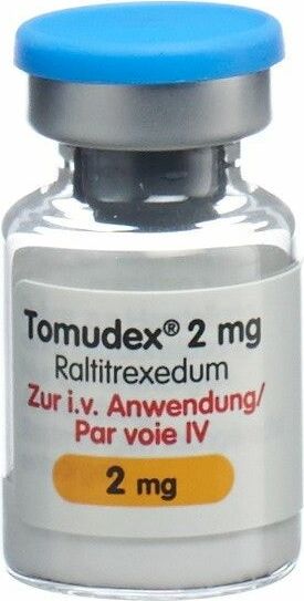 Tomudex 2 mg, Pulver zur Herstellung einer Infusionslösung