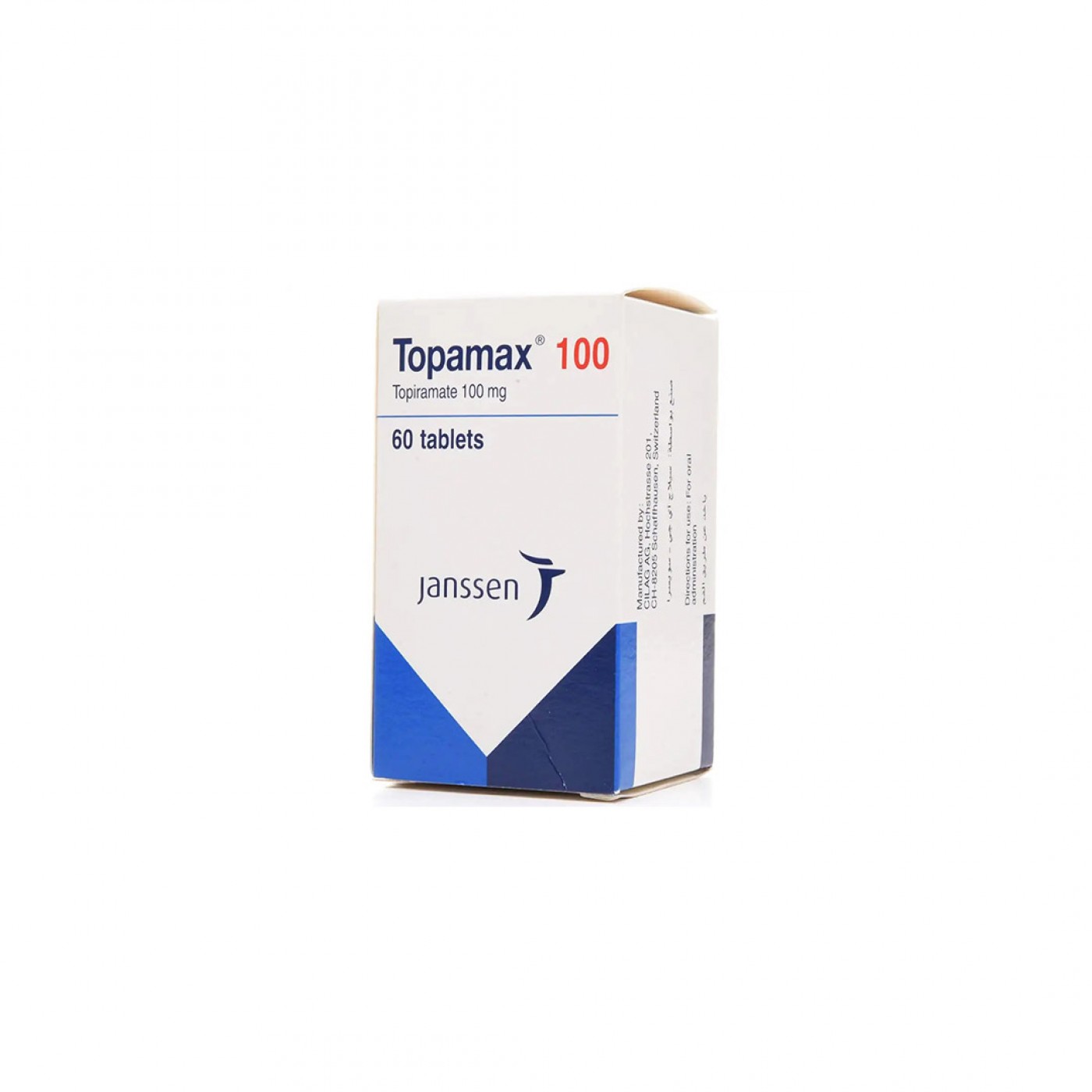 TOPAMAX cpr pell 100 mg bte 60 pce