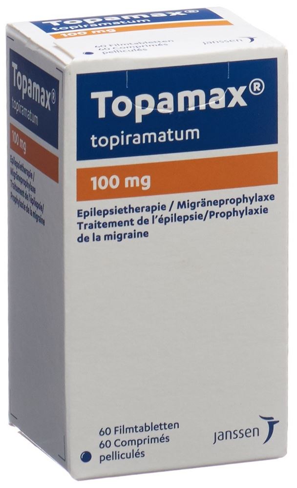 TOPAMAX cpr pell 100 mg bte 60 pce