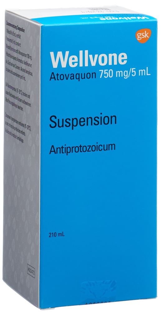 WELLVONE susp 750 mg/5ml 210 ml