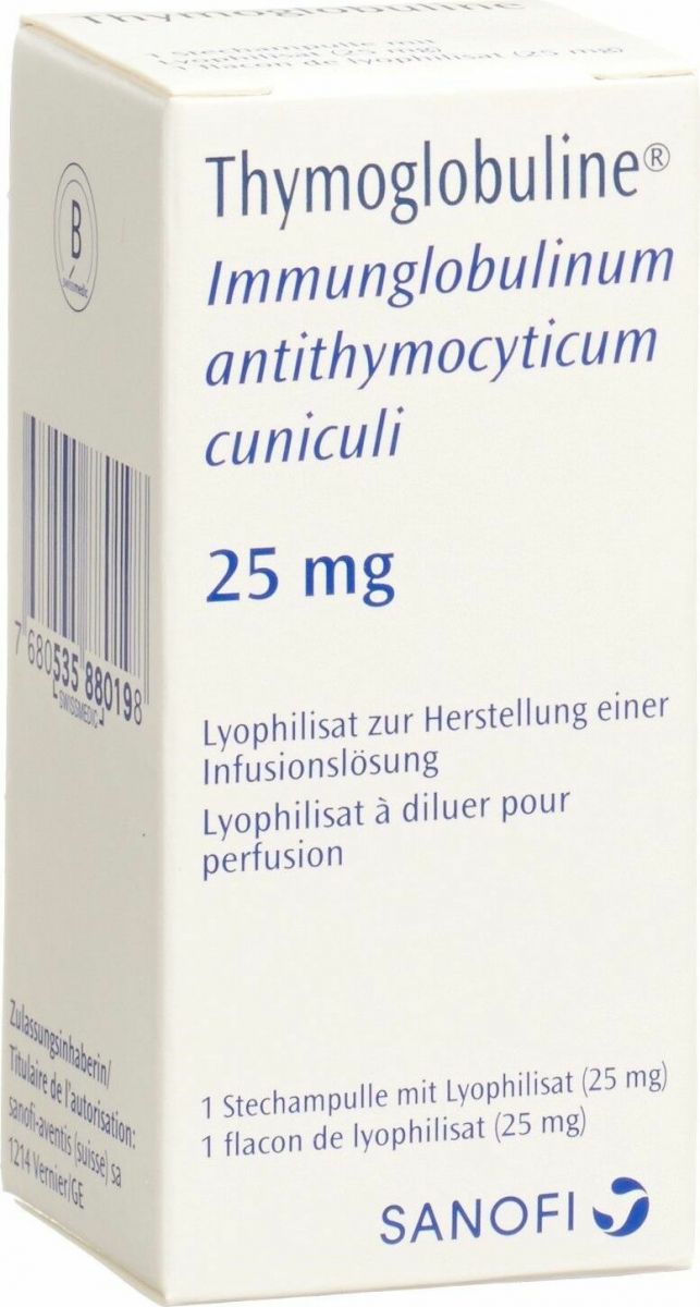 Thymoglobuline, poudre pour solution à diluer pour perfusion