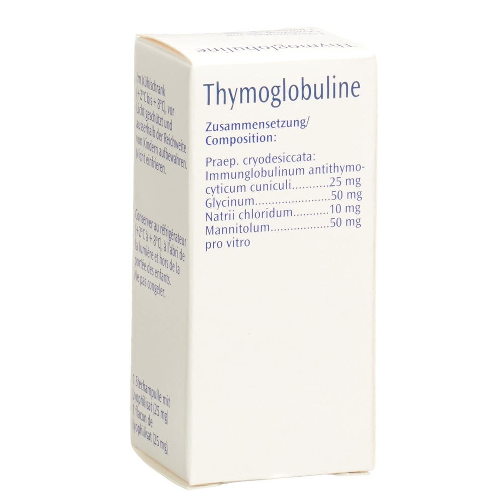 Thymoglobuline, poudre pour solution à diluer pour perfusion