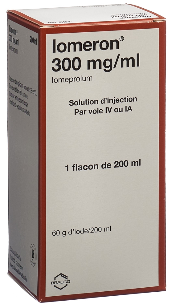 IOMERON sol inj 300 mg/ml 200ml fl
