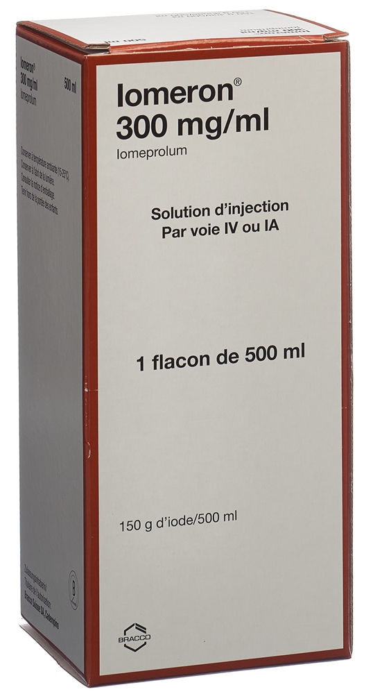 IOMERON sol inj 300 mg/ml 500ml fl