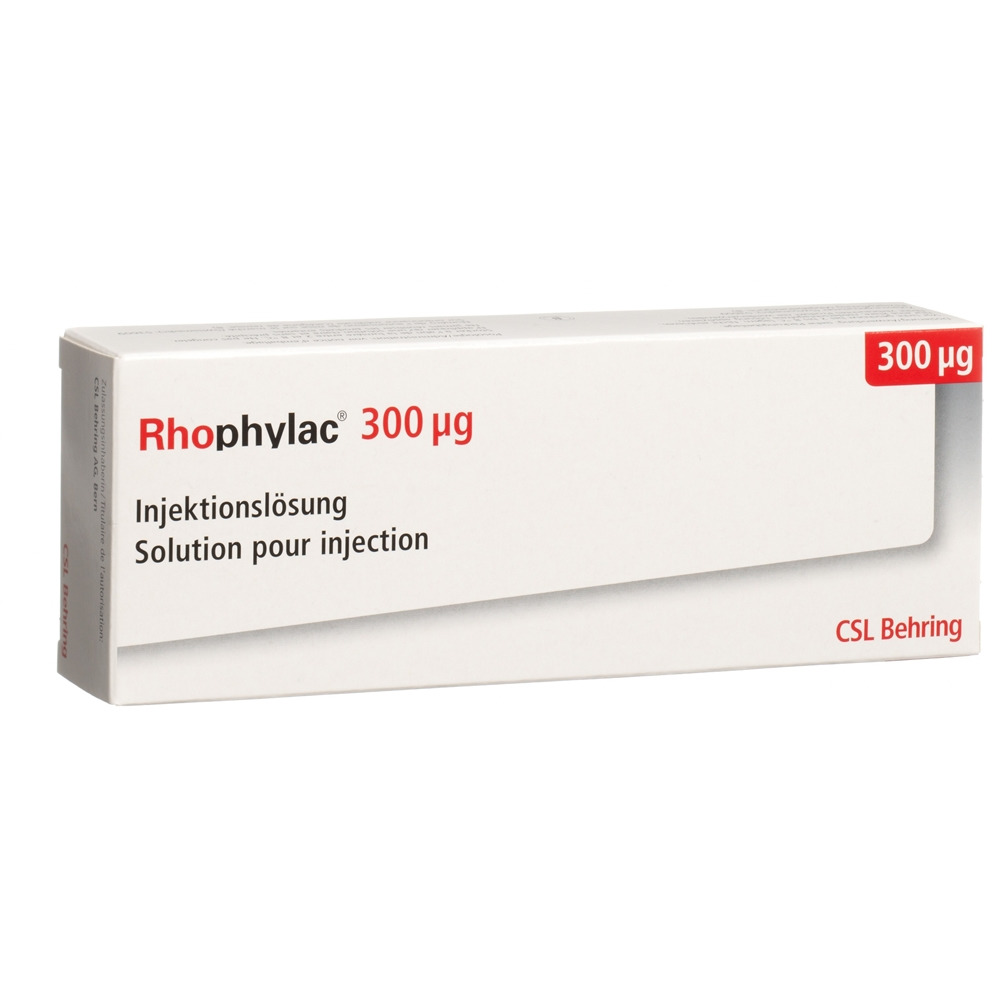 Rhophylac 300, Injektionslösung