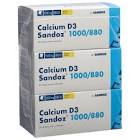 Calcium D3 Sandoz 1000/880, Instant-Pulver mit Zitronenaroma