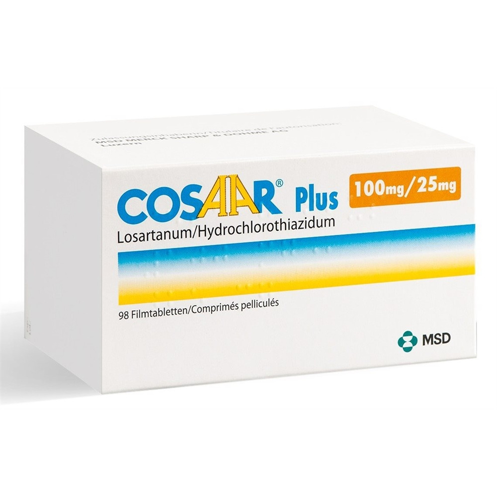 Cosaar Plus 100/25, Filmtabletten