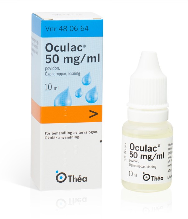Oculac, Augentropfen