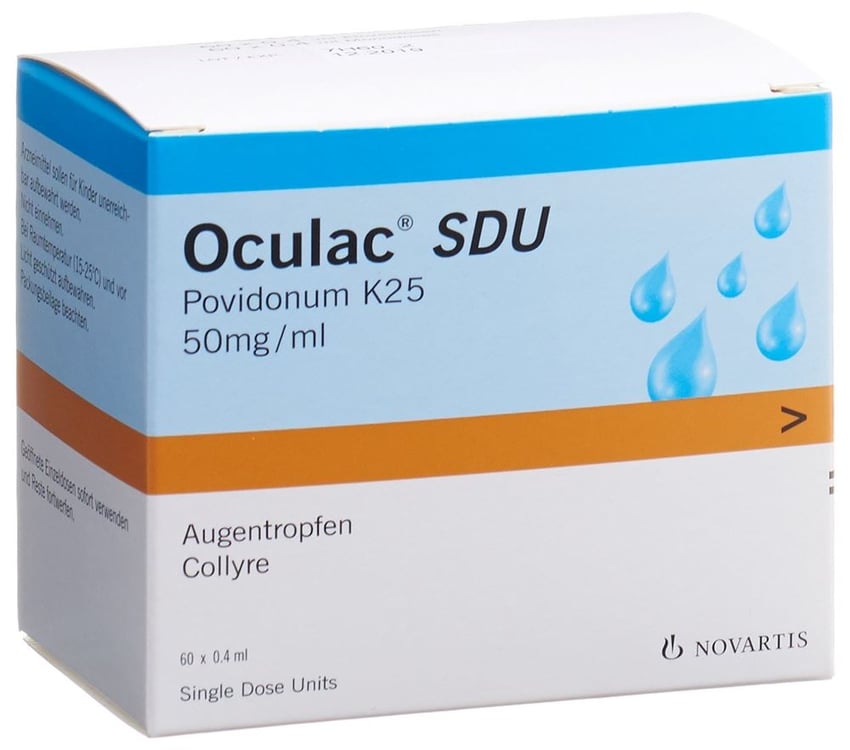 Oculac SDU, Augentropfen