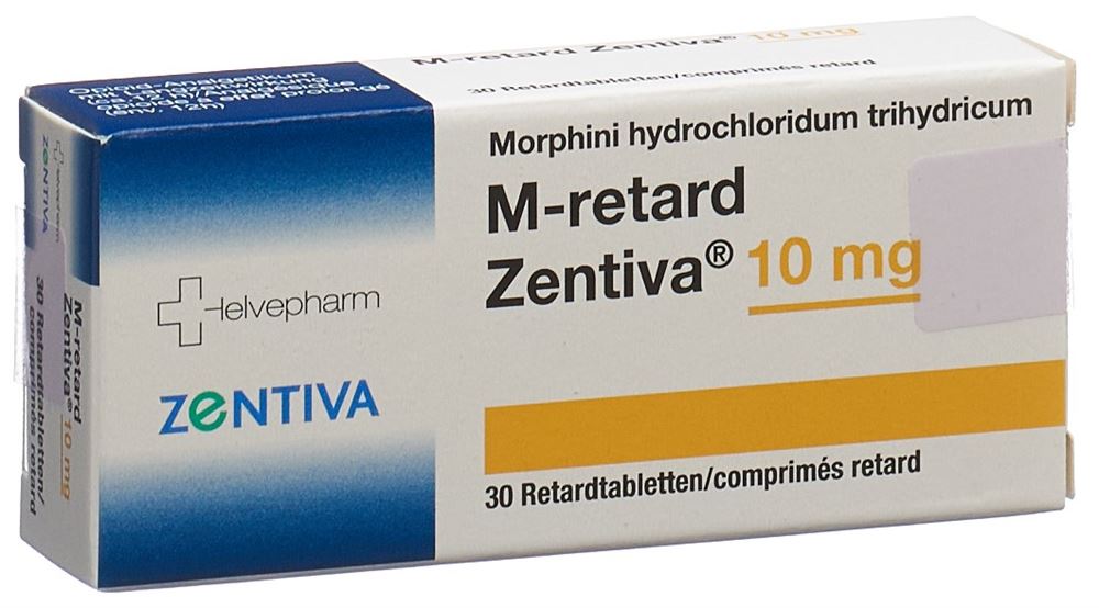 M-retard Zentiva 10 mg, Retardtabletten