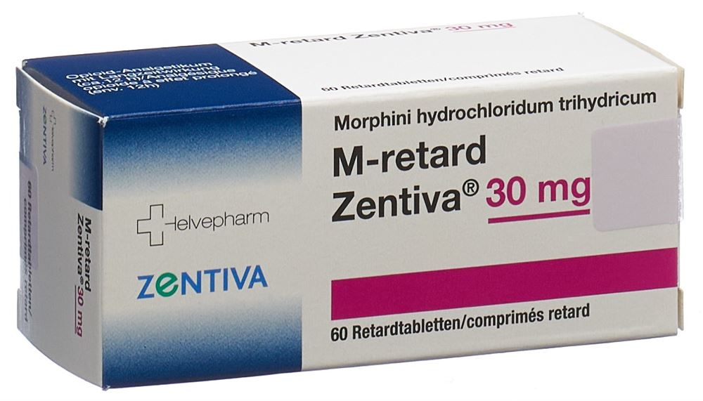M-retard Zentiva 30 mg, Retardtabletten