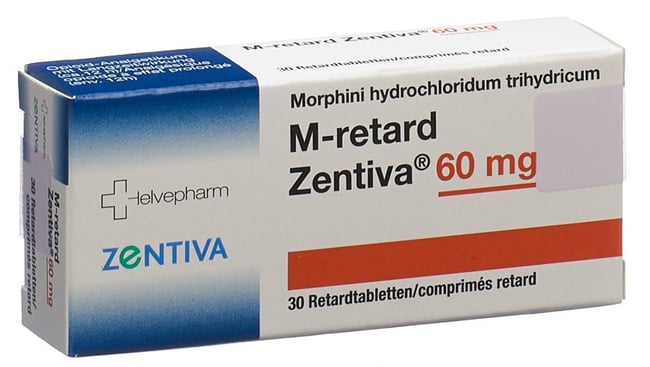 M-retard Zentiva 60 mg, Retardtabletten