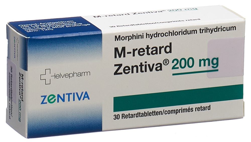 M-retard Zentiva 200 mg, Retardtabletten