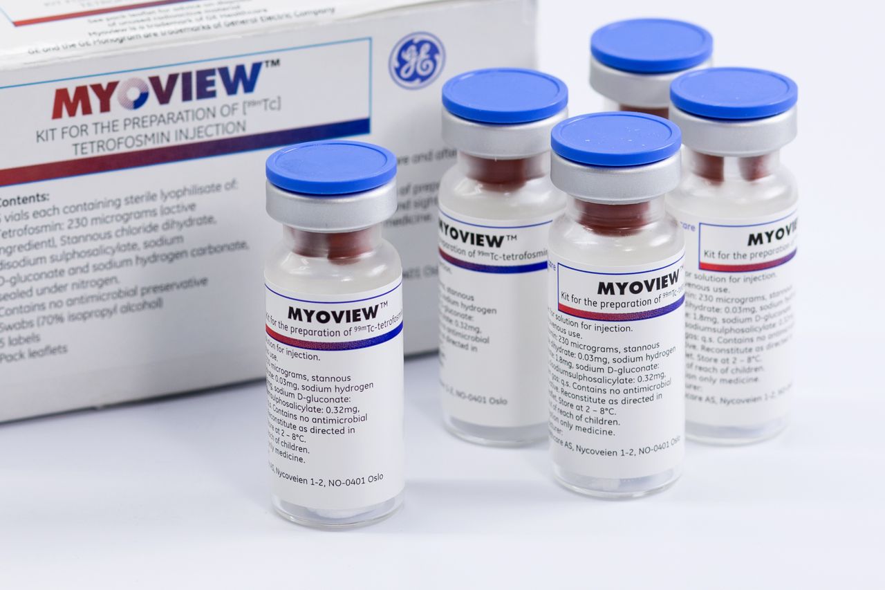 Myoview, Markierungsbesteck