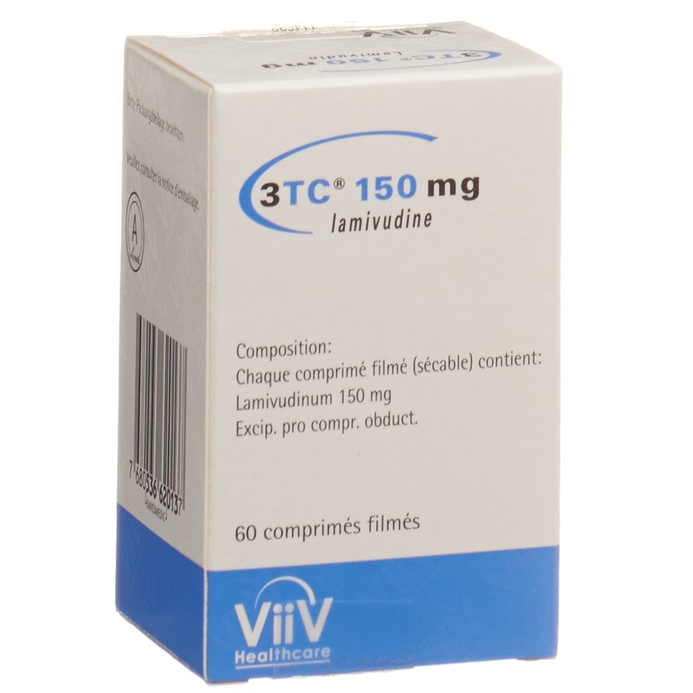 3TC cpr pell 150 mg bte 60 pce