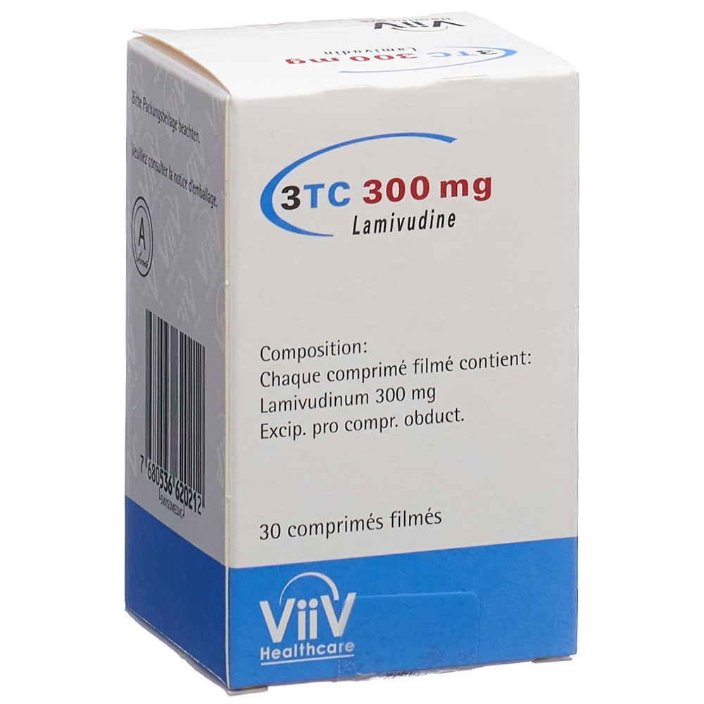 3TC cpr pell 300 mg bte 30 pce