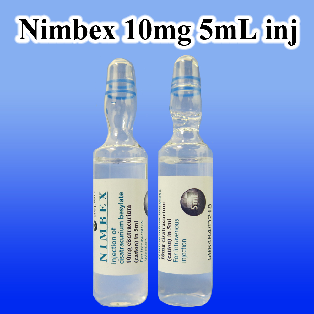 Nimbex 5mg/2.5ml, Injektionslösung