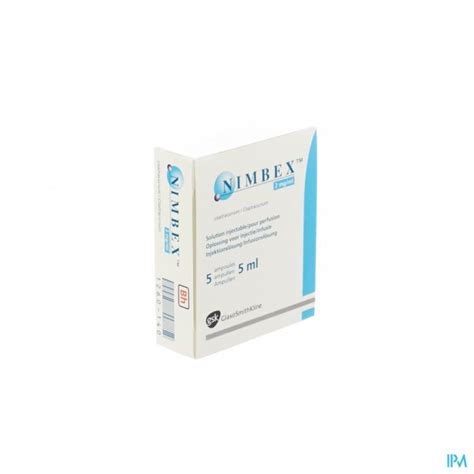 Nimbex 5mg/2.5ml, Injektionslösung