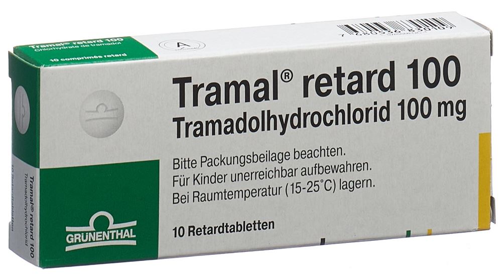 TRAMAL retard cpr ret 100 mg 10 pce