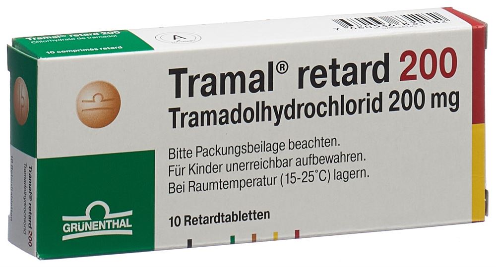 TRAMAL retard cpr ret 200 mg 10 pce