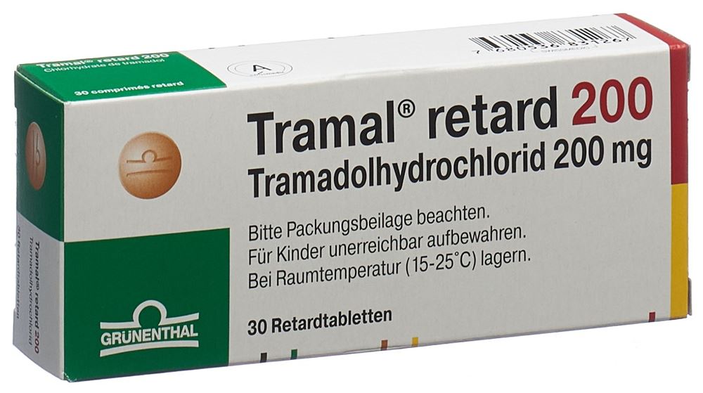 TRAMAL retard cpr ret 200 mg 30 pce