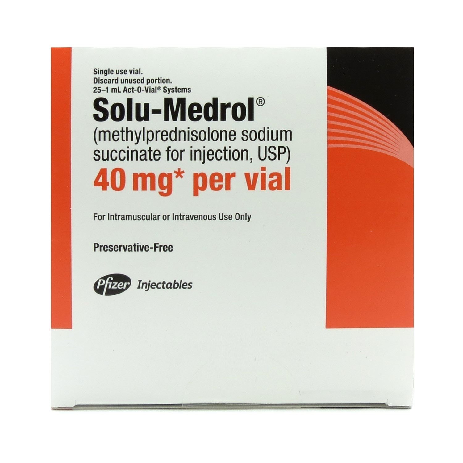 Solu-Moderin 40 mg, Pulver und Lösungsmittel zur Herstellung einer Injektions-/Infusionslösung