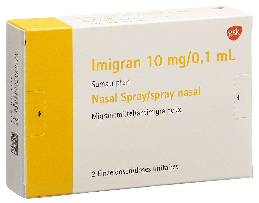 IMIGRAN spray nasal 10 mg 2 x 1 dos