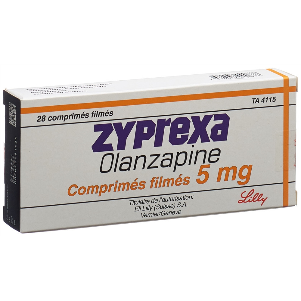 ZYPREXA cpr pell 5 mg 28 pce