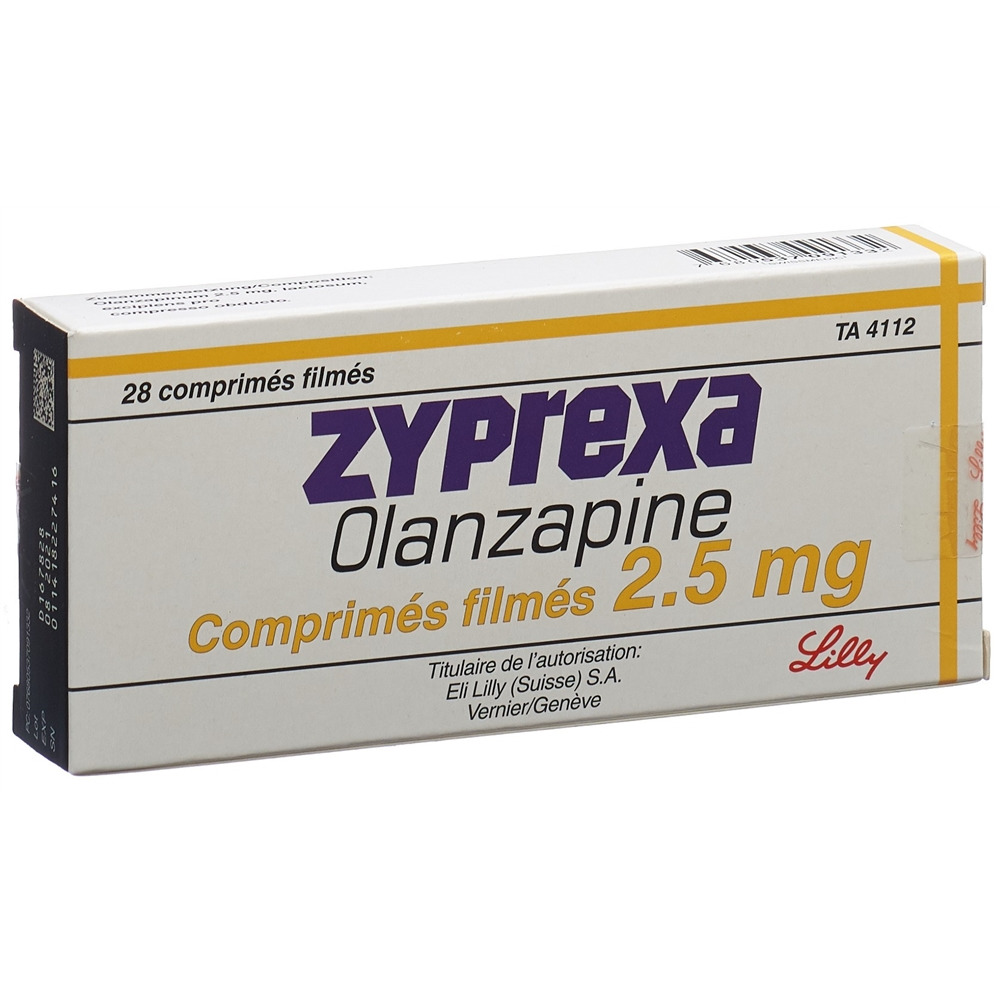 ZYPREXA cpr pell 2.5 mg 28 pce