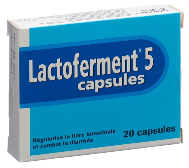 Lactoferment 5, Kapseln