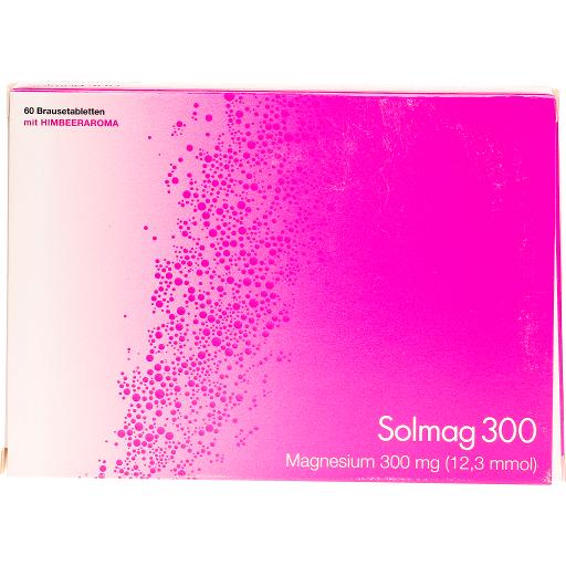 Solmag 300, Brausetabletten mit Himbeeraroma